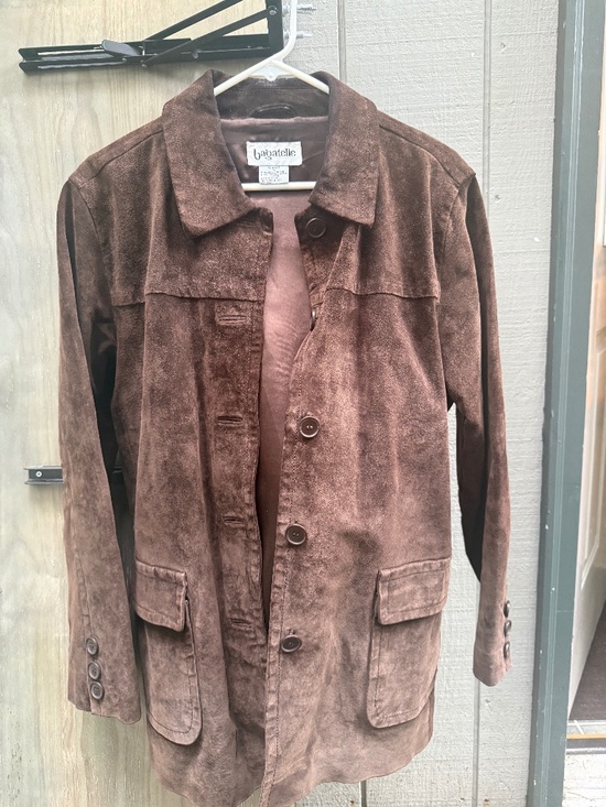 Bagatelle Collection Jackets & Blazers - Bagatelle real suede leather jacket